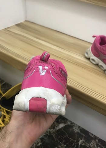 Vicco Kız Çocuk Pembe Renkli Spor Ayakkabı - Görsel 8