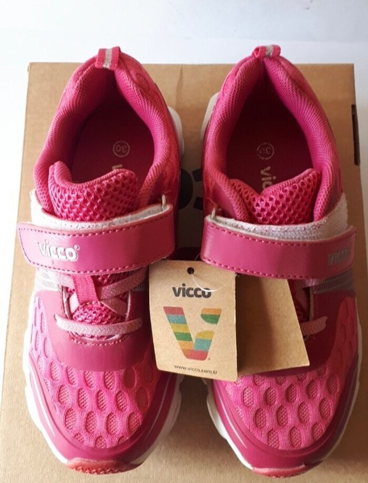Vicco Kız Çocuk Pembe Renkli Spor Ayakkabı - Görsel 3