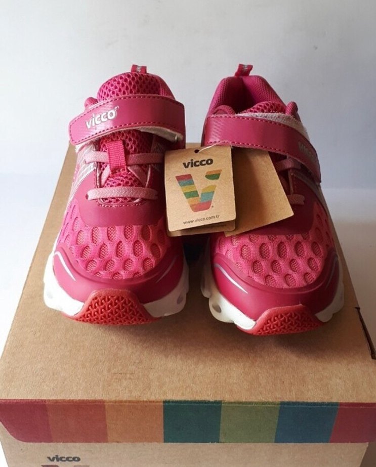 Vicco Kız Çocuk Pembe Renkli Spor Ayakkabı - Görsel 2