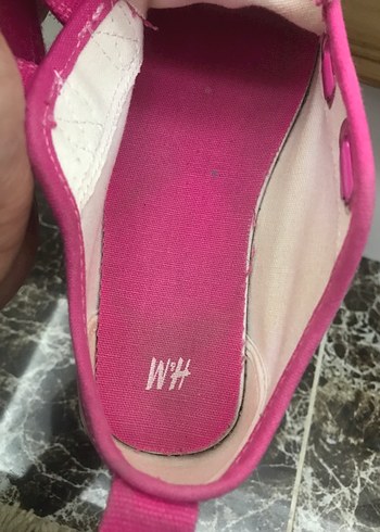 Kız Çocuk Pembe Cırtcırtlı Spor Ayakkabı - Görsel 9