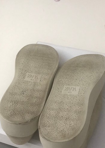 Orijinal Zara Bej Süet Erkek Loafer Ayakkabı - Görsel 9