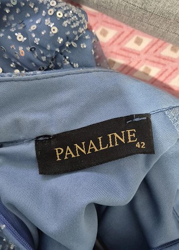 Mavi İnci Uzun Tesettür Abiye - Görsel 5