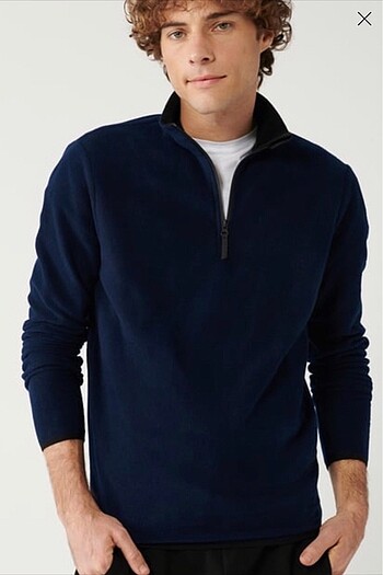 Avva Marka, Soğuğa dayanıklı, Yarım Fermuarlı Sweatshirt