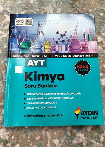 Aydın Yayınları Ayt Kimya Soru Bankası