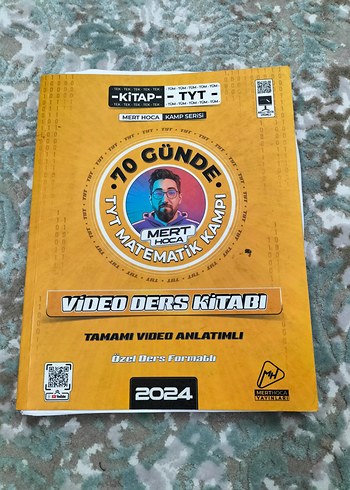 Mert Hoca 70 Günde TYT Matematik Video Ders Kitabı 2024