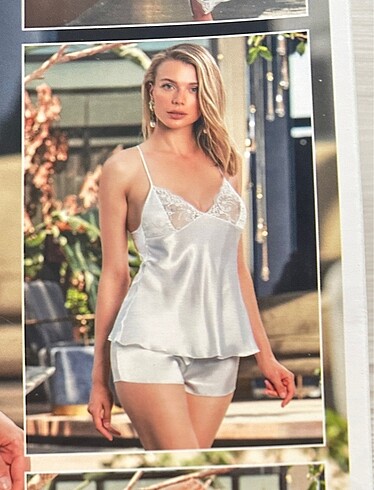 Nurteks saten gecelik - Görsel 5