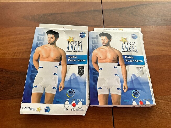 Form Angel Erkek duble boxer korse