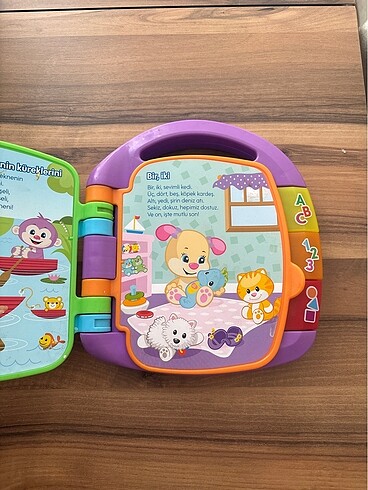  Beden Fisherprice eğlenceli hikayeler kitabı