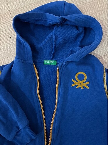 Benetton Benetton kapşonlu hırka