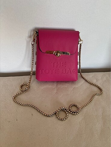 Pembe the tote bag çanta