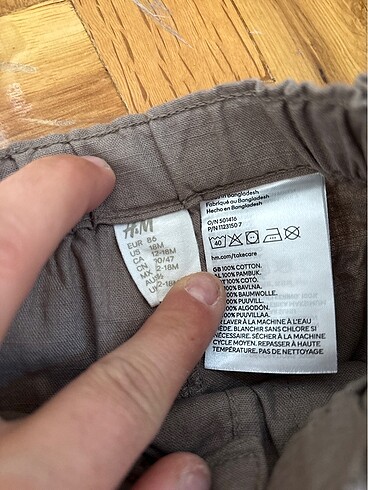 12-18 Ay Beden H&M erkek çocuk şort