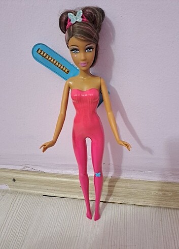 Barbie Mattel 2004 gizli kelebek kanatlı bebek