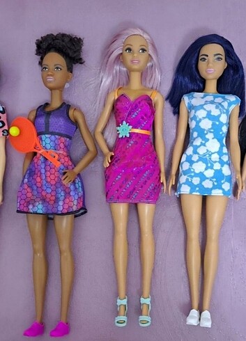 Barbie Barbie toplu satış 6 bebek