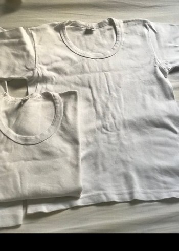 Beyaz Çocuk Atlet 3'lü Paket - Görsel 5