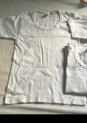 Beyaz Çocuk Atlet 3'lü Paket - Görsel 6