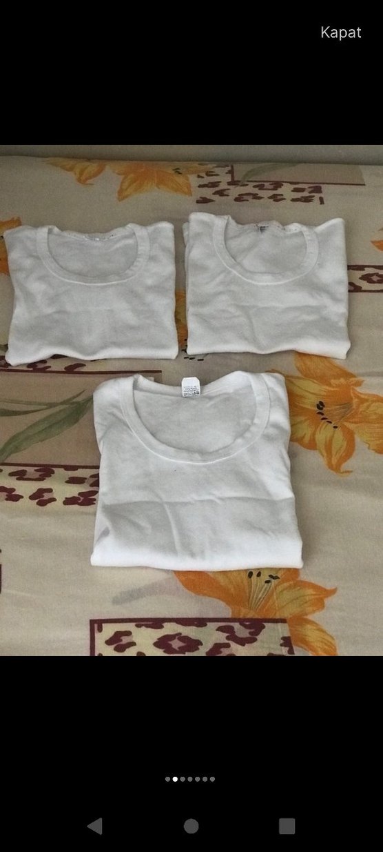 Beyaz Çocuk Atlet 3'lü Paket - Görsel 3