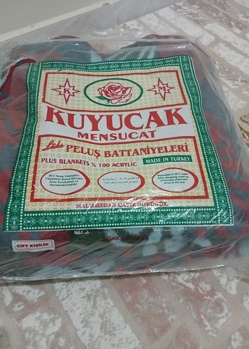 Çok Renkli Bağlama Desenli Yatak Örtüsü - Görsel 2