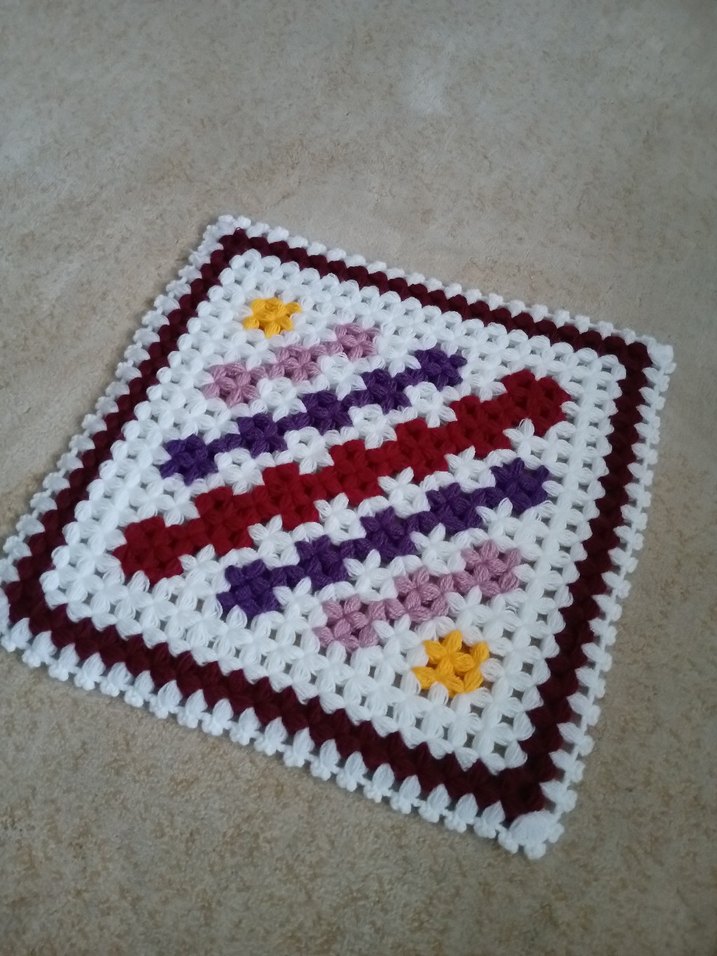 Renkli Örgü Banyo lifi - Görsel 2