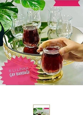 Beden 6 lı çay bardğı