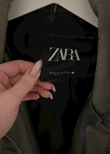 Zara Deri Ceket - Görsel 2