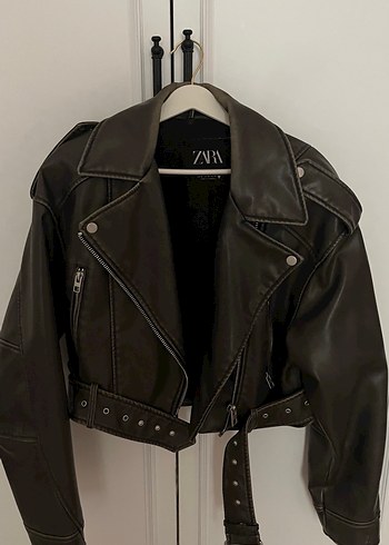 Zara Deri Ceket - Görsel 3