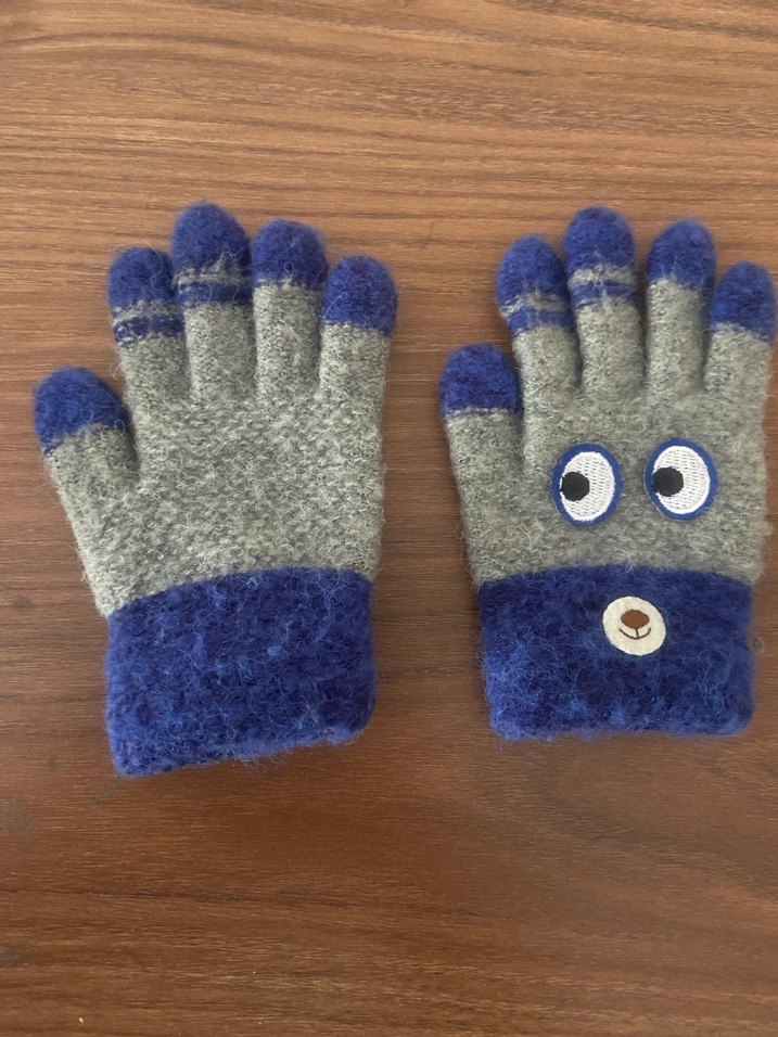 Nakışlı Trendi erkek çocuk Eldiveni - Görsel 3