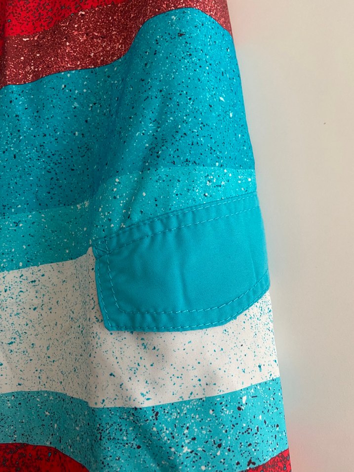 Adidas Renkli Tie-Dye Erkek Deniz Şortu - Görsel 3