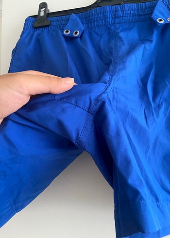 Mavi Kemerli Mini Erkek Mayo - Görsel 5