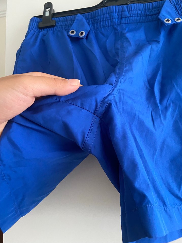 Mavi Kemerli Mini Erkek Mayo - Görsel 5