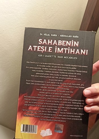 Sahabenin Ateşle İmtihanı Roman Kitap