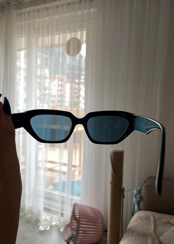 Calvin Klein Siyah Cat Eye Gözlük - Görsel 6