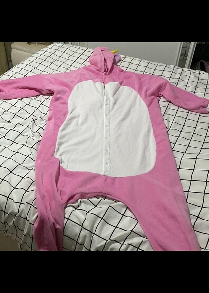 Unicorn Kostüm/Gecelik/Tulum - Görsel 3