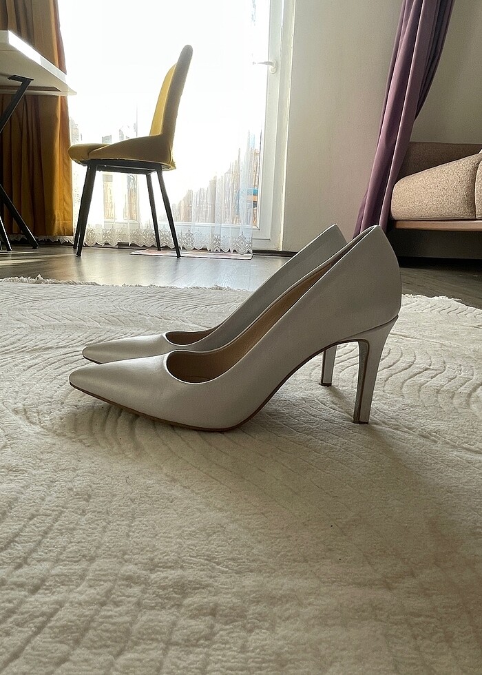 Tamer Tanca Deri Stiletto - Görsel 3