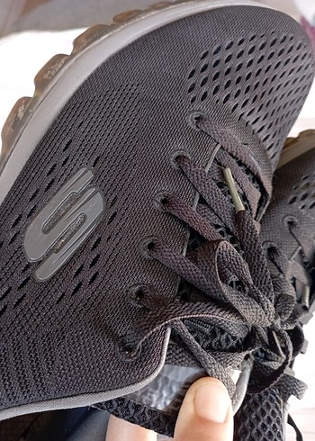 Kahverengi Bağcıklı Kadın Spor Ayakkabı 45 numara - Görsel 3