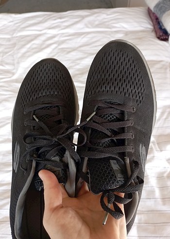 Kahverengi Bağcıklı Kadın Spor Ayakkabı 45 numara - Görsel 6