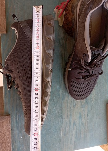 Kahverengi Bağcıklı Kadın Spor Ayakkabı 45 numara - Görsel 8