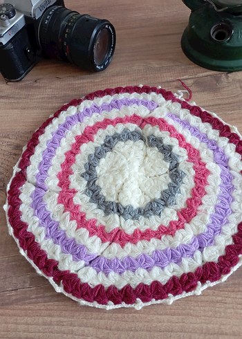 Renkli Örgü Banyo Süngeri - Görsel 11