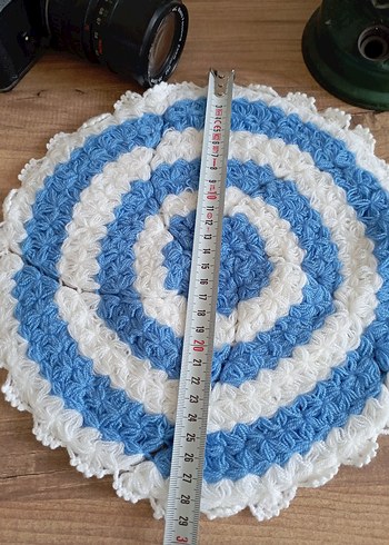 Renkli Örgü Banyo Süngeri - Görsel 9