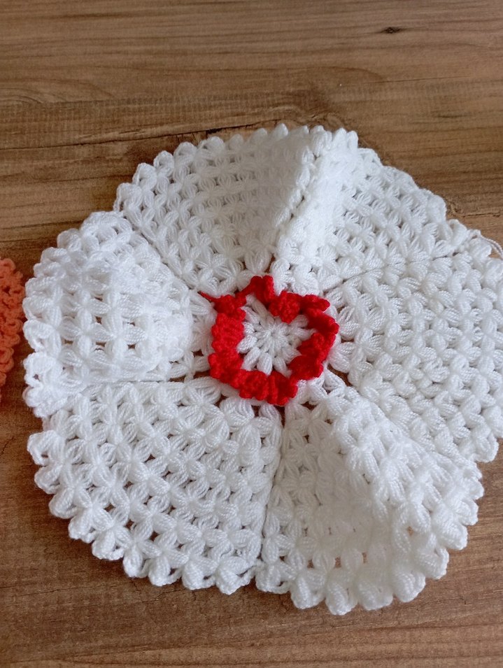 Renkli Örgü Banyo Süngeri - Görsel 5