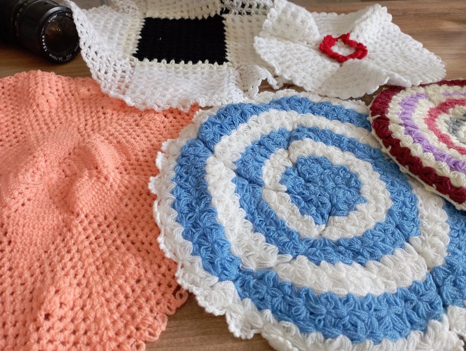 Renkli Örgü Banyo Süngeri - Görsel 2