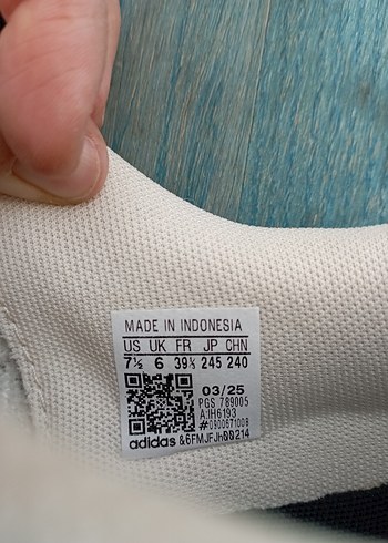 Gri Süet Kadın Spor Ayakkabı orijinal adidas - Görsel 6