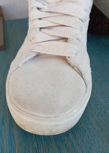 Gri Süet Kadın Spor Ayakkabı orijinal adidas - Görsel 5