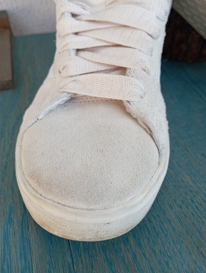 Gri Süet Kadın Spor Ayakkabı orijinal adidas - Görsel 5