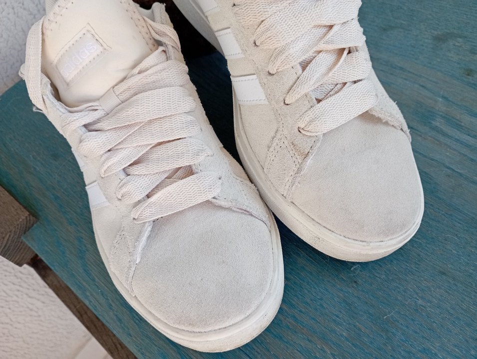 Gri Süet Kadın Spor Ayakkabı orijinal adidas - Görsel 2