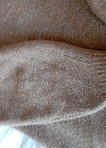 Bej Kadın Örme Salaş Kazak - Görsel 4