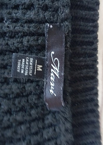 Gri Kadın Triko Kazak - Görsel 4