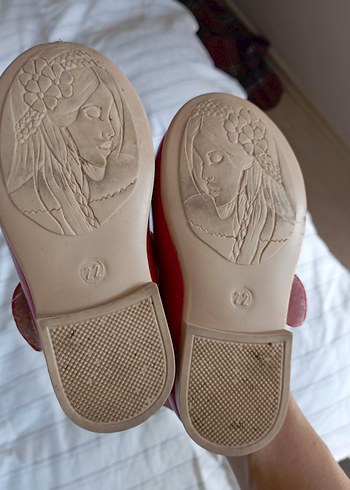 Kız Çocuk Kırmızı Rugan Babet Ayakkabı - Görsel 7