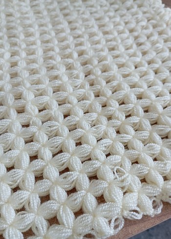 Renkli Örgü Banyo Süngeri Seti - Görsel 9