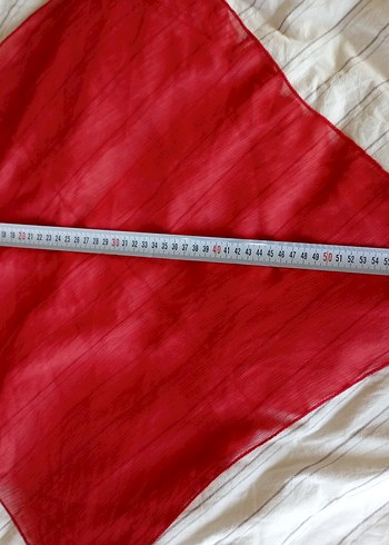 Renkli Pilili Kadın Fular - Görsel 8