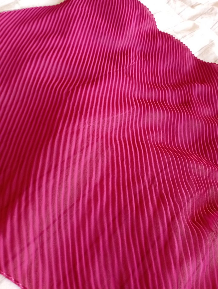 Renkli Pilili Kadın Fular - Görsel 5